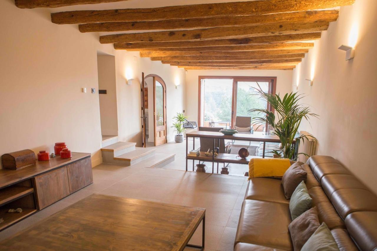 Masia Les Apieres El Pla de Manlleu Exterior foto