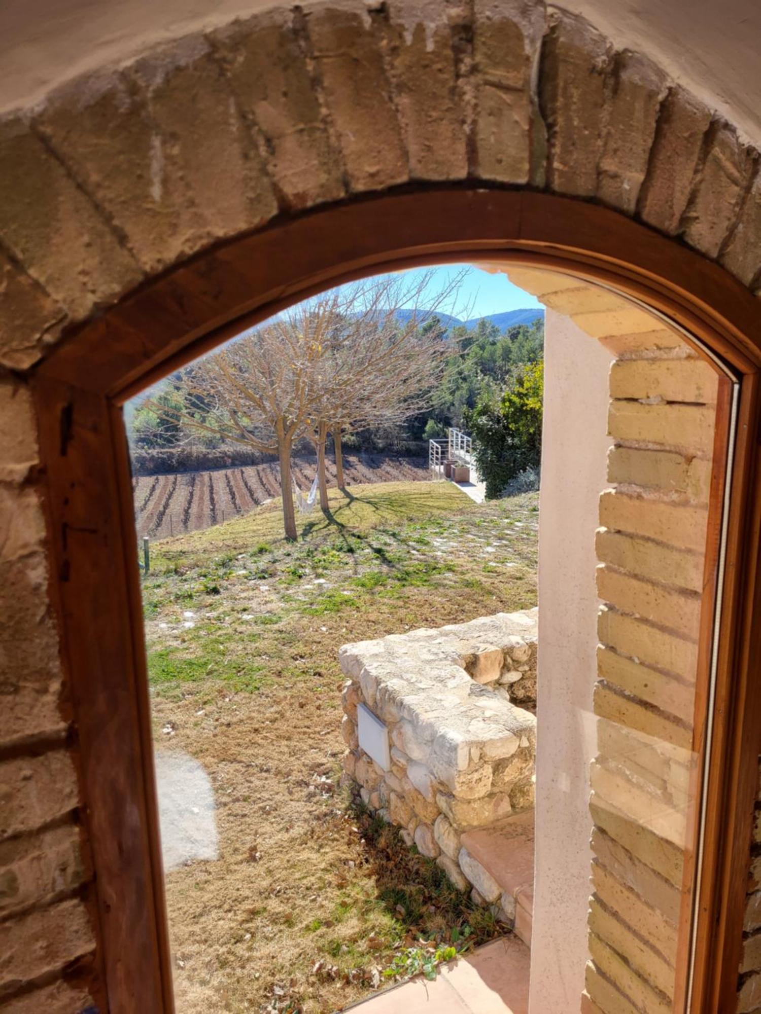 Masia Les Apieres El Pla de Manlleu Exterior foto