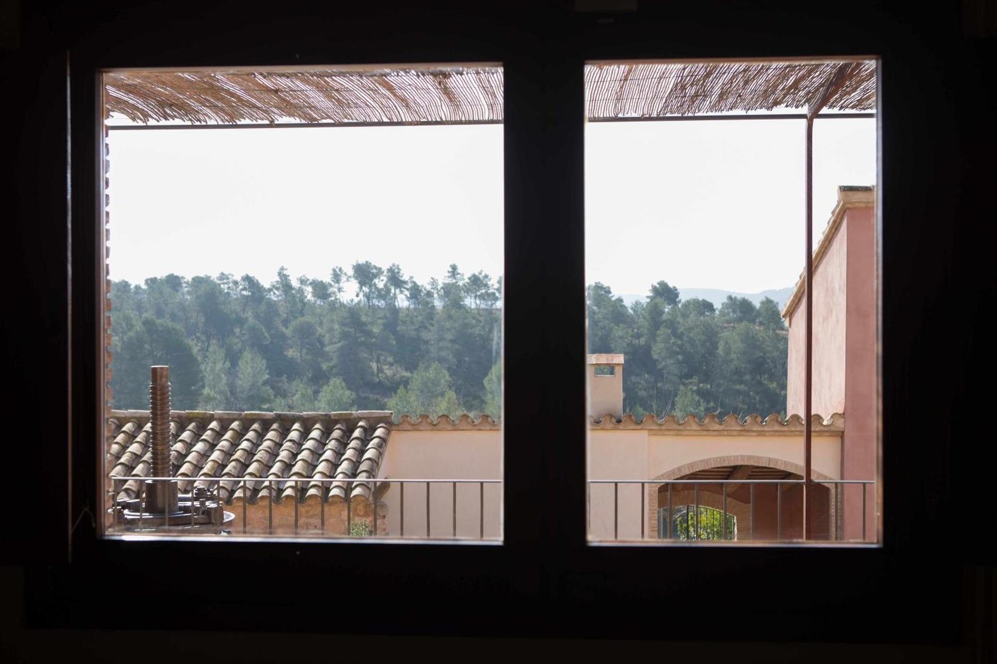 Masia Les Apieres El Pla de Manlleu Exterior foto