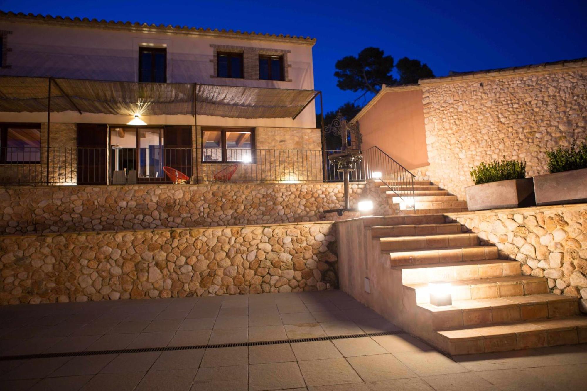 Masia Les Apieres El Pla de Manlleu Exterior foto