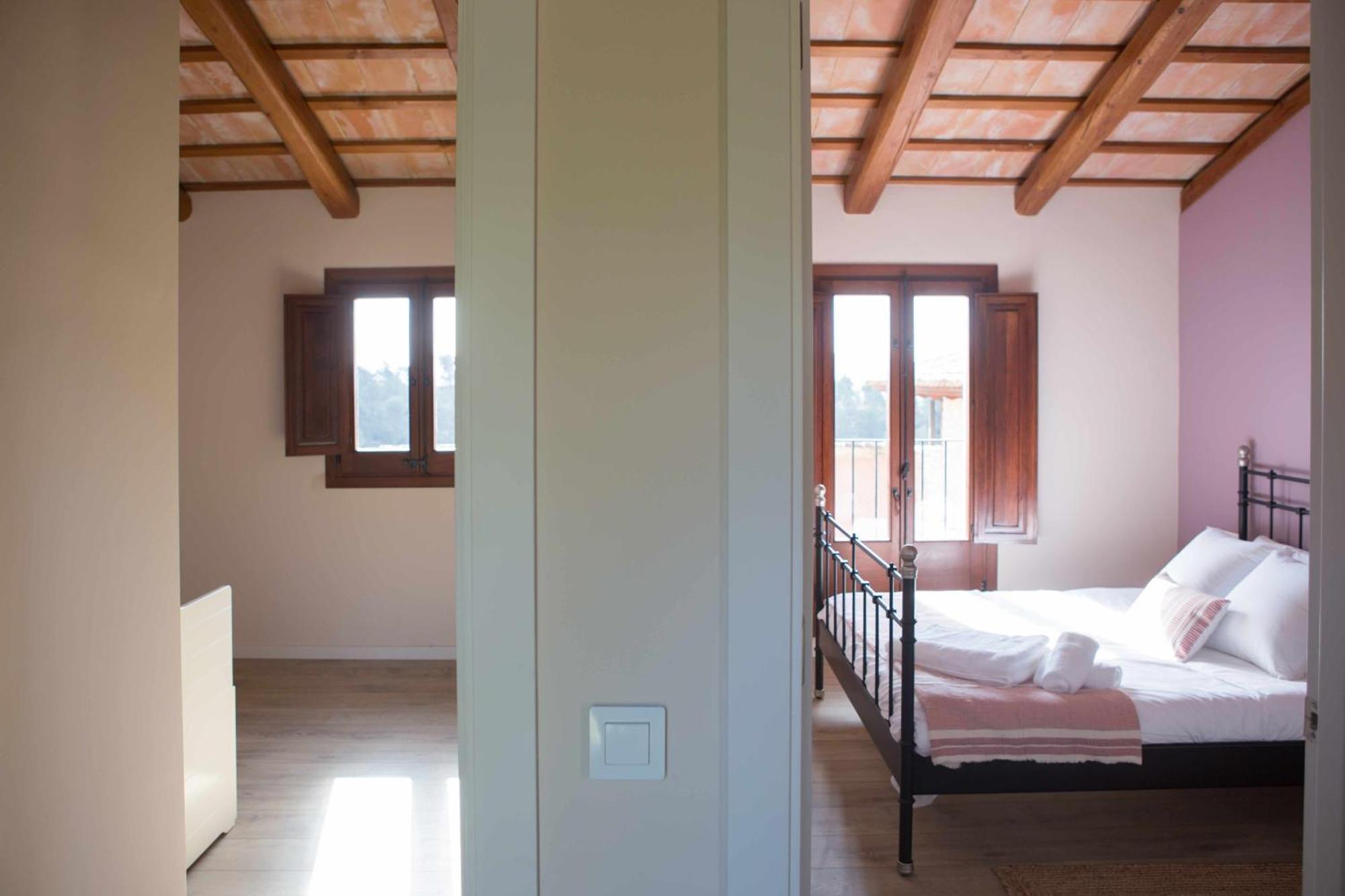 Masia Les Apieres El Pla de Manlleu Exterior foto